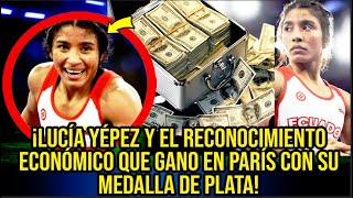 ¡LUCÍA YÉPEZ Y EL quotRECONOCIMIENTO ECONÓMICOquot QUE GANO EN PARÍS CON SU MEDALLA DE PLATA [upl. by Orit]