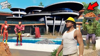 Franklin amp Avengers Repair And Upgrade Franklins House In GTA 5 [upl. by Symon]