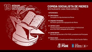 Comida Socialista de Mieres  Restaurante Casa Migio [upl. by Ferdinanda639]