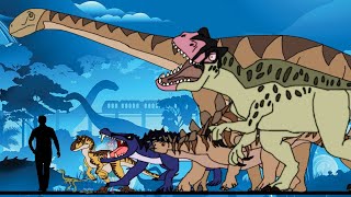 Jurassic world Dinosaurs size Comparison Horrid henry Style [upl. by Gnuy]