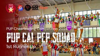 CAL PEP SQUAD 2024  1slangPantropiKAL  PUP Cheerleading Competition 2024  1st Runner Up [upl. by Sebastian]