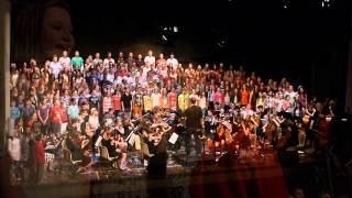 Adiemus Karl Jenkins  Oberstufenchor Cusanus Gymnasium [upl. by Jarret86]