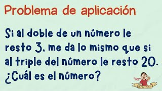 Problema 1 Aplicación de las ecuaciones de 1er grado lineales [upl. by Flavio287]