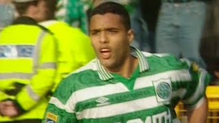 Pierre van Hooijdonk  Celtic Goals [upl. by Annaeirb]