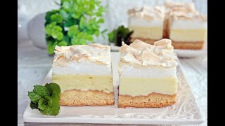 SERNIK Z BEZOWĄ PIANKĄ sernik cheesecake sweet ciasta [upl. by Gnehp341]