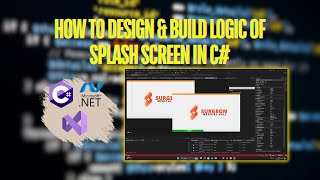 How to Create a Splash Screen in C WinForms NET Framework   Bangla Tutorial  Code Craft Zobaer [upl. by Lynea]