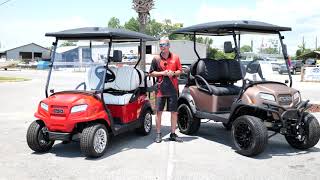 Club Car Onward Lithium Ion a premium golf cart [upl. by Darnall]