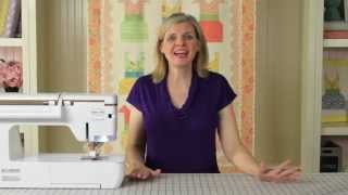 When to Backstitch When Quilting  Fat Quarter Shop [upl. by Mozart]