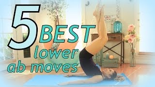 5 Best Exercises to Flatten your Lower Belly [upl. by Adalard]