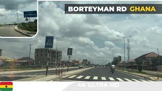 A Drive through Spintex motorway through New Borteyman Road to School Junction 🚧 [upl. by Marla]