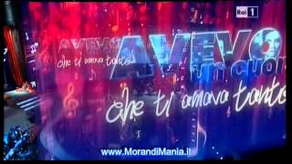 GIANNI MORANDI  quotAVEVO UN CUOREquot RICORDANDO MINO REITANO [upl. by Kester250]