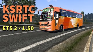 Euro Truck Simulator 2  KSRTC SWIFT 150  മലയാളം ഗെയിംപ്ലേ [upl. by Nasaj599]