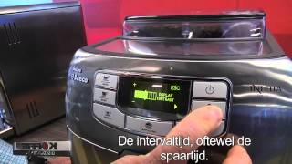 Philips Saeco Intelia One Touch Cappuccino HD875311 automatische espressomachine Bekijk demo [upl. by Ahseneuq307]