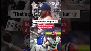 George Kittle and Deebo Samuel on Amari Cooper to the Buffalo Bills Trade amaricooper buffalobills [upl. by Gerfen]