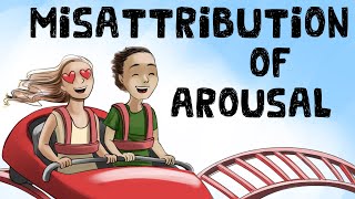 Misattribution of Arousal Definition  Examples [upl. by Esiocnarf]