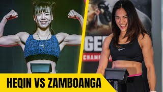 RazorClose MMA Brawl 🔥 Lin Heqin vs Denice Zamboanga [upl. by Tracay95]