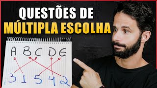 5 Regras para Acertar Questões de Múltipla Escolha na Prova Comprovado [upl. by Fayth430]