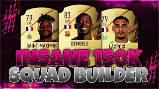 THE BEST 150K HYBRID TEAM ON FIFA 22 [upl. by Akemrej]