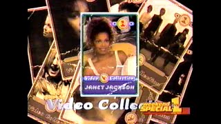 🎶 VH1  Janet Jackson Video Collection with Host AJ Hammer  Commercials VHS RECORDING [upl. by Alviani]