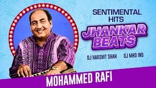 Mohammed Rafi Sentimental Hits  Jhankar Beats  Teri Galiyon Mein  Din Dhal Jaye Haye  Patthar Ke [upl. by Neelahtak]