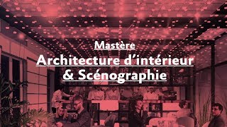 Formation  Architecture dintérieur amp Scénographie à LISAA Paris [upl. by Anaj]