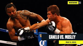 FULL FIGHT  Canelo Alvarez vs Shane Mosley DAZN REWIND [upl. by Ehrenberg]