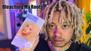 Bleaching The Roots Of My Dreads [upl. by Ansilma]