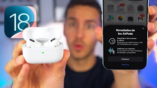 Tienes que ACTUALIZAR tus AirPods a iOS 18 ✅ [upl. by Shermy]