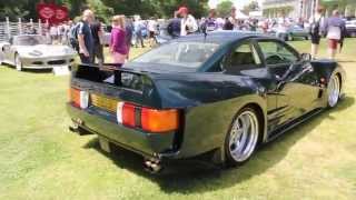 Extremely rare British supercar Lister Storm roadcar walkaround Goodwood Festival of Speed 2014 [upl. by Rosella]