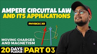 82 Ampere Circuital Law and its Applications  Pledge 2023  MEC  CBSE NCERT Physics baba 20 [upl. by Adile]