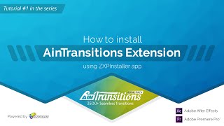 01 How to install AinTransitions extension and packages [upl. by Vareck317]