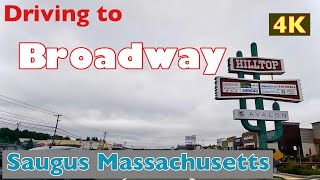 I95 North Woburn MA to Broadway Saugus MA [upl. by Tocci]