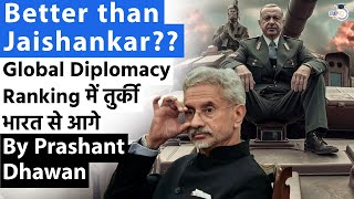 Shocking Global Diplomacy Ranking  Turkey is ahead of India Explained by Prashant Dhawan [upl. by Fairweather]