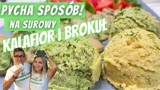 👌 PYSZNY PRZEPIS NA SUROWY KALAFIOR I BROKUŁPuree z kalafiora Puree z brokuła 100 raw vegan [upl. by Mhoj147]