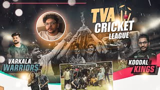 Varkala Warriors VS Koodal Kings  TVA Cricket League 2K24  Blind first event [upl. by Colson]