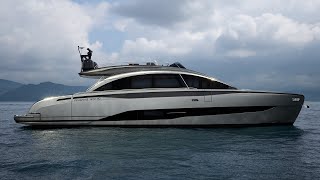 Luxury Yachts  Pershing GTX70 the most compact and sporty  Ferretti Group [upl. by Heiskell]