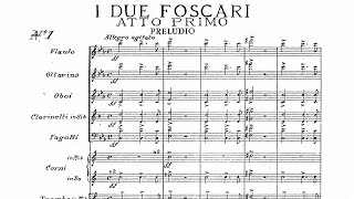 G Verdi  I Due Foscari  Prelude   1844 [upl. by Ynatsyd]