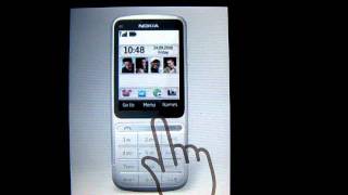 Nokia C301 Touch and Type Menu and features [upl. by Olocin]