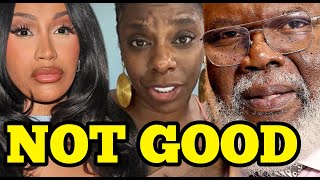 BAD NEWS FOR TASHA K CARDI B SPIRALS AND TD JAKES NOW DID WHAT [upl. by Ming]