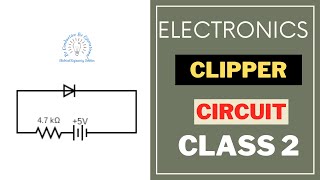 38 Clipper Circuit Class 2Clipper and clamper circuits  Electronics Bangla Tutorial [upl. by Wehtam]