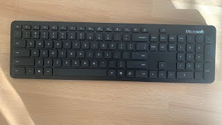 Pair Microsoft Bluetooth Keyboard to Windows 11 [upl. by Littman948]