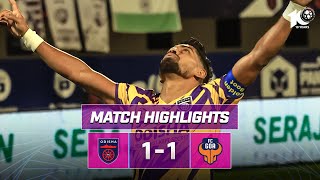 Match Highlights  Odisha FC 11 FC Goa  MW 14  ISL 202324 [upl. by Elagibba]