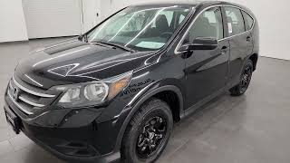 2013 HONDA CRV LX AWD BLACK OUT LOW MILEAGE WALKAROUND 13521Z [upl. by Lanza]