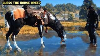 I Spent 100 Hours Playing Red Dead Redemption 2 and Found the RAREST Horses [upl. by Knarf]