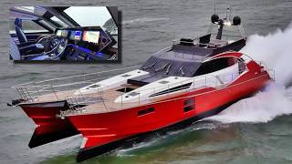 THIS is Safehaven Marine VOYAGER T2000 FULL Yacht Tour Rough Sea Trial AND Speed Test [upl. by Savart]