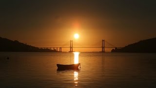 Puesta de sol en la Ría de Vigo [upl. by Asyle166]