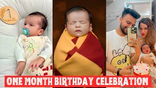 Ashers One Month Birthday Celebration 🥳 [upl. by Arrik841]