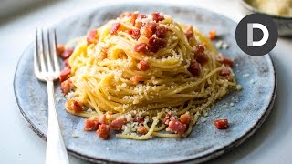 Easy Spaghetti Carbonara [upl. by Enidlareg634]