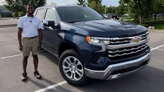 2022 Chevrolet Silverado 1500 LTZ Crew Cab 62 POV Test Drive amp Review [upl. by Matlick]