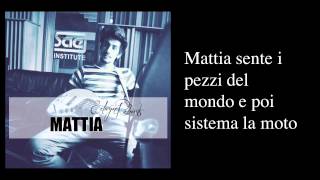 Mattia  Edwyn Roberts Lyric Video [upl. by Nosahc593]